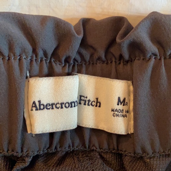 NWT Abercrombie & Fitch gray high rise wind pant joggers - Picture 12 of 15